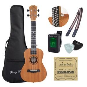 HDC영창 우쿨렐레 YU-100 입문용 풀패키지 세트, 1개, 콘서트