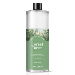 코코도르 대용량 디퓨저 리필, 포레스트던, 500ml, 1개