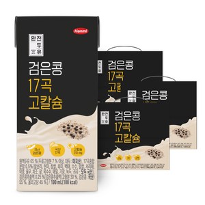 전두유 완전두유 검은콩 17곡 고칼슘, 190ml, 60개