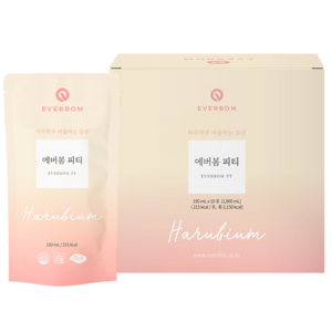 에버봄 피티 디톡스, 190ml, 10개