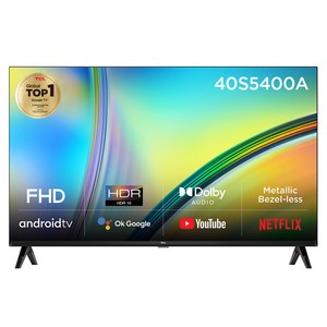 TCL FHD LED 안드로이드 TV, 100cm(40인치), 40S5400A, 스탠드형, 고객직접설치