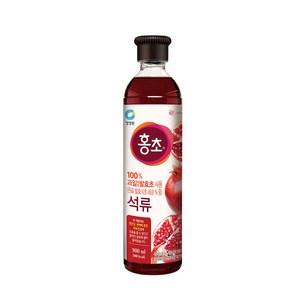 청정원 홍초 100% 자연발효초 사용 석류, 900ml, 1개