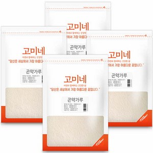 고미네 곤약가루, 100g, 4팩