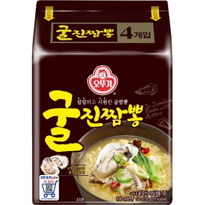 오뚜기 굴진짬뽕 라면 130g, 16개