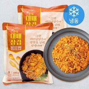 한끼의품격 대패삼겹 볶음밥 (냉동), 300g, 2팩