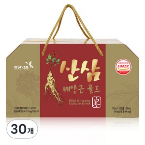 영진약품 산삼배양근골드, 100ml, 30개