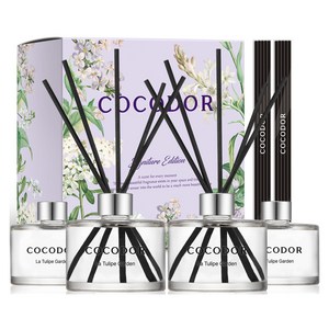 코코도르 퍼퓸 디퓨저, 라튤립가든, 200ml, 4개