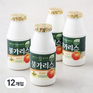 남양유업 불가리스 요구르트 복숭아, 150ml, 12개