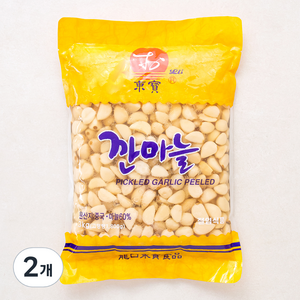 동보식품 절임 깐마늘, 3kg, 2개