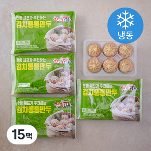 한품 김치통통만두 (냉동), 180g, 15팩