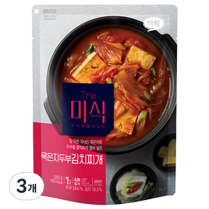 더미식 묵은지두부김치찌개, 350g, 3개