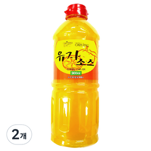 이엔푸드 유자소스, 900ml, 2개