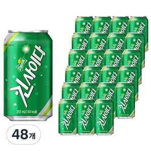 스프라이트 킨사이다, 355ml, 48개