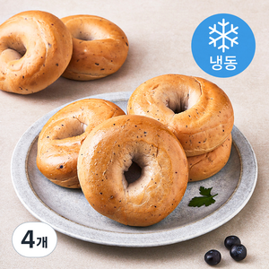 로빈스 블루베리 베이글 (냉동), 110g, 6개입, 4개