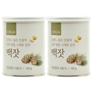 올가홀푸드 백잣, 140g, 2개