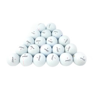 타이틀리스트 PRO V1 + PRO V1X 로스트볼 42.67mm, 흰색, 20개입, 1세트