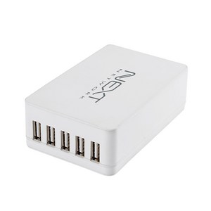 넥스트 NEXT USB 5포트 AC 충전기, NEXT-05AC