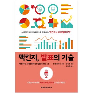 맥킨지 발표의 기술:맥킨지식 프레젠테이션 활용의 모든 것, 매경출판, 진 젤라즈니