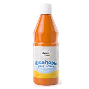 호안미로 워셔블페인트 500ml, 주황, 1개