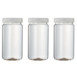 트라이탄 저장병 플라스틱 화이트, 300ml, 3개