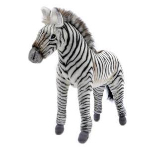 한사토이 동물인형 5153 얼룩말 1호 Zebra Grevys, 32cm, 흰색, 1개