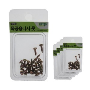 핸디맨 목공용 나사못 3.5 x 16 mm 25p, 5개입