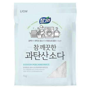 참그린 참 깨끗한 과탄산소다 주방세제 파우치, 1kg, 1개