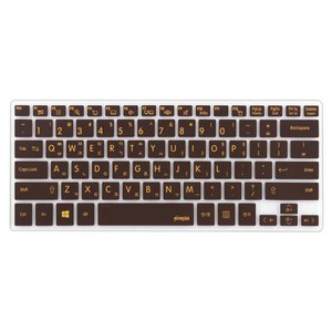 파인피아 LG 13U360 13UD360용 노트북 문자인쇄키스킨 LG13, 초코, 1개