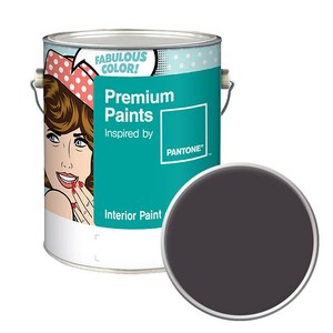 노루페인트 팬톤 내부용 실내벽면페인트 저광 4L, 19-3903 Shale, 4000ml, 1개
