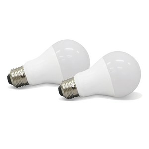 번개표 금호 LED 벌브 14W, 전구색, 2개