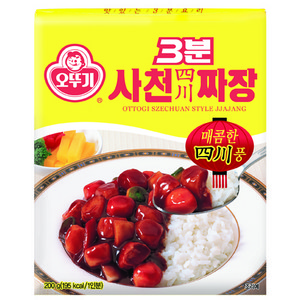 오뚜기 3분 사천짜장, 200g, 24개