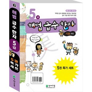 해법급수한자 5급 특가세트, 천재교육