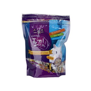 스위트 프리미엄 큰토끼사료, 750g, 1개