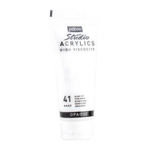 뻬베오 스튜디오 아크릴 물감 41 VividWhite 1p, 100ml, 1색