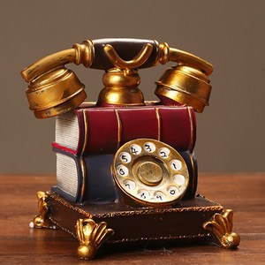 DM 알럽홈 유럽 전화기 장식품, 레드