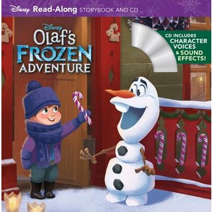 Olaf's Fozen Adventue [With Audio CD] Papeback, Disney Pess