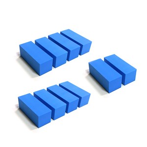 카닉스 타노스 순정형 빅 스펀지 도어가드 10p, 블루, 10개