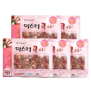 미스터쿡 강아지 간식 큐브, 오리, 300g, 5개