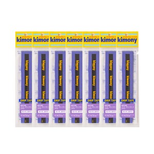 키모니 배드민턴 하이 소프트 EX 배드민턴 홀오버그립 KGT102 7p, 네이비, 1세트