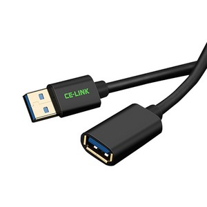 씨이링크 USB 3.0 연장케이블, 1개, 2m