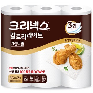 크리넥스 칼로리라이트 키친타올, 3개입, 1개