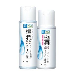 하다라보 고쿠쥰 로션 + 밀크 2종 세트, 1세트