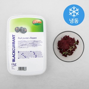 크롭스 냉동퓨레 블랙커런트 (냉동), 1kg, 1개