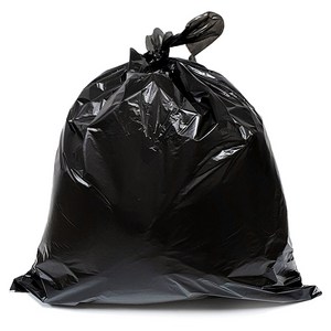 담다 쓰레기용 매듭 비닐봉투 검정 100p, 100L, 1개