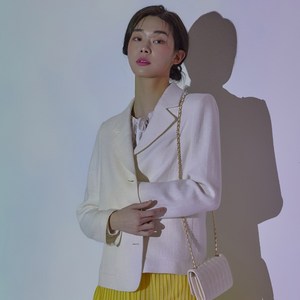 미쏘 여성용 쓰리버튼 싱글 숏자켓