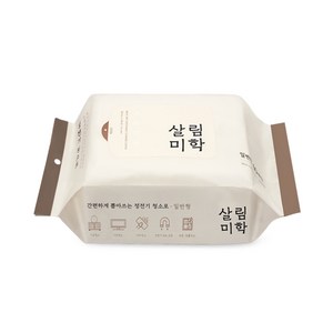 살림미학 일반형 정전기 청소포 60매, 1개, 28 x 20 cm