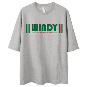 벤힛 WINDY 오버핏 반팔티셔츠