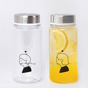 쓰임 러브펫 트라이탄 보틀 2p, 보이, 걸, 350ml