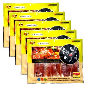 쉐프의레시피 반려견, 칼슘닭갈비, 300g, 5개