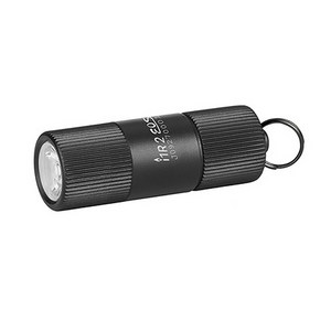 오라이트 I1R II EOS LED 키체인 플래시라이트, 블랙, 1개